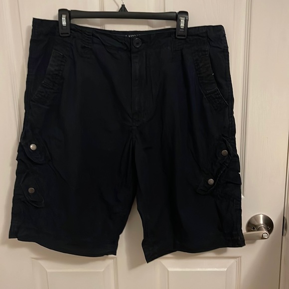 Marc Ecko Pantaloncini Cargo Uomo In Cotone Ripstop - 8 Tasche, Con Cintura, Per Il Tempo Libero